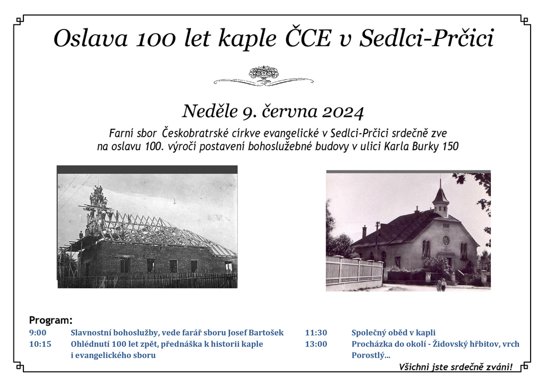 Pozvánka_kaple ČCE v S.-P._výročí 100 let
