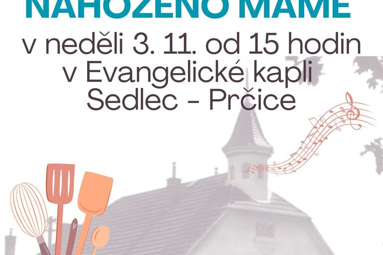 Dobročinný koncert "Nahozeno máme", 3.11.