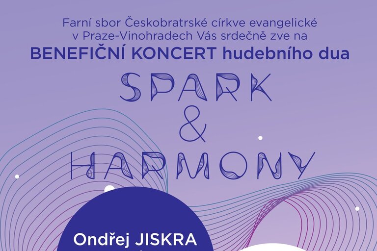 Benefiční koncert Spark & Harmony, 22.4.2025 Vinohrady