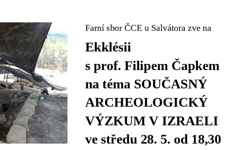 Ekklésie s Filipem Čapkem, 28.5.2025 Salvátor 