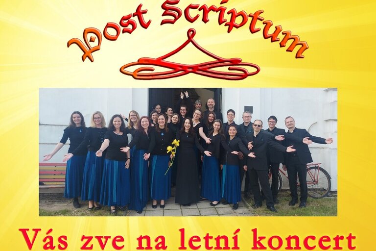 Koncert pěveckého sboru Post Scriptum, 18.6.2025 Kliment