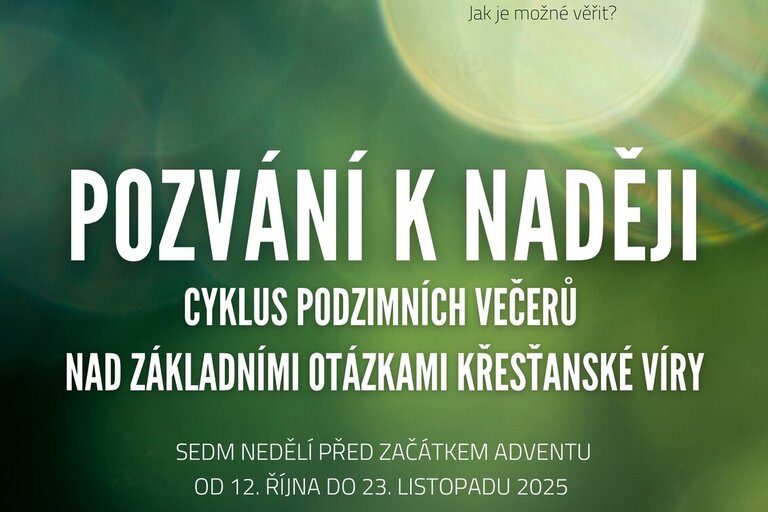 Pozvání k naději - podzimní cyklus přípravy ke křtu, Martin ve zdi