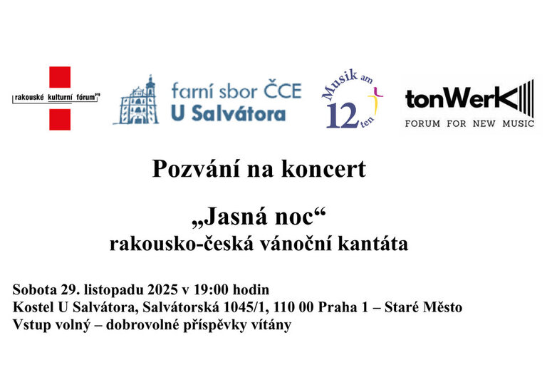 Koncert "Jasná noc", 29.11.2025 Salvátor