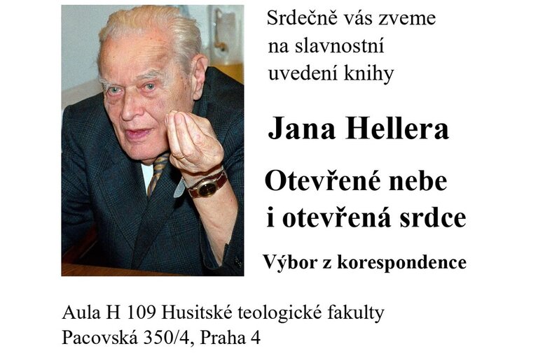 Uvedení knihy Jana Hellera: Otevřené nebe i otevřená srdce, 10.12.2025 HTF