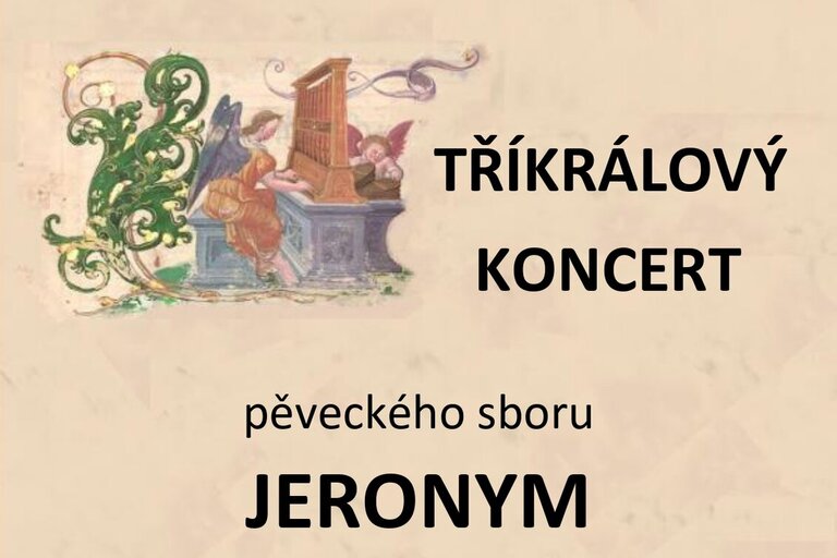 Tříkrálový koncert pěveckého sboru Jeroným, 10.1.2026 Betlémská kaple