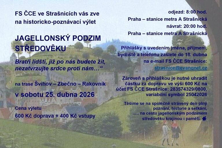 Jagellonský podzim středověku, 25. 4. 2026