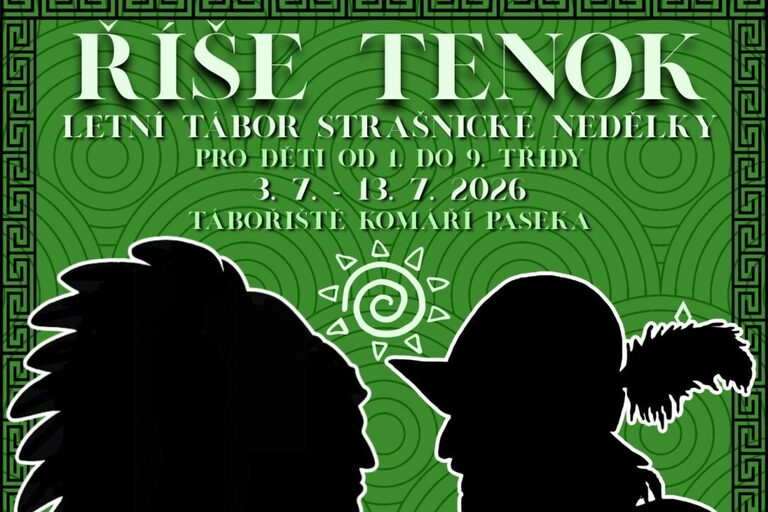 Říše Tenok - tábor strašnické nedělky, 3. 7.-13. 7. 2026
