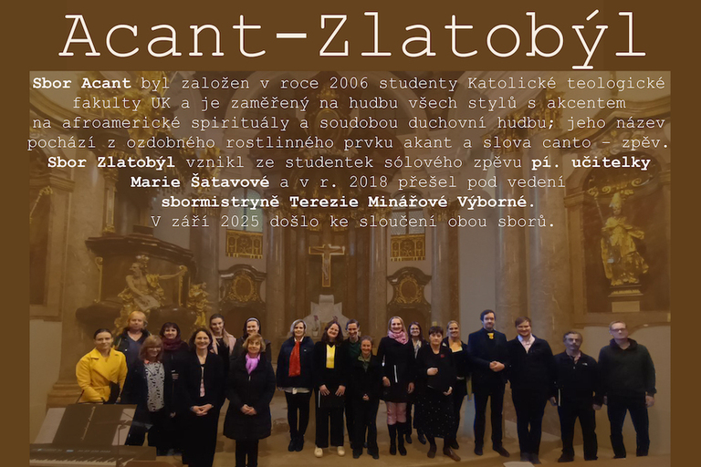 Koncert Acant - Zlatohýl, 21. 5. 2026 Milíčova kaple