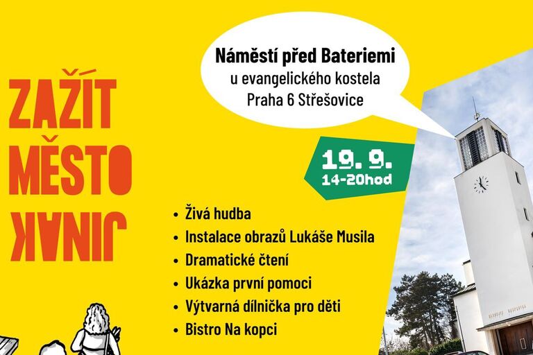 Zažít město jinak, Střešovice 19. 9. 2026